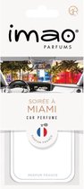 Imao Miami - Luchtverfrisser - Voor in de auto - Wit - 1 stuk