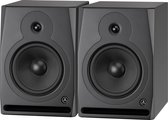 Devine RX-8A Studiomonitor - DJ Monitors - Speakerset van 2 - Studio speakers - Zwart