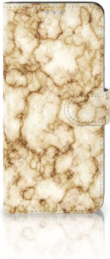 Etui Housse pour OPPO A73 5G Coque Téléphone Or Marbre