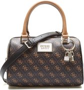 Guess Dames Schoudertassen Tyren Box Satchel - Bruin