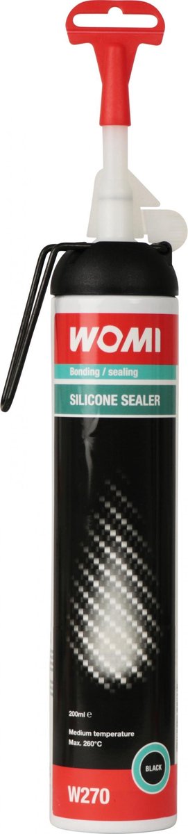 Womi W270 Siliconenpakking 200ml Zwart
