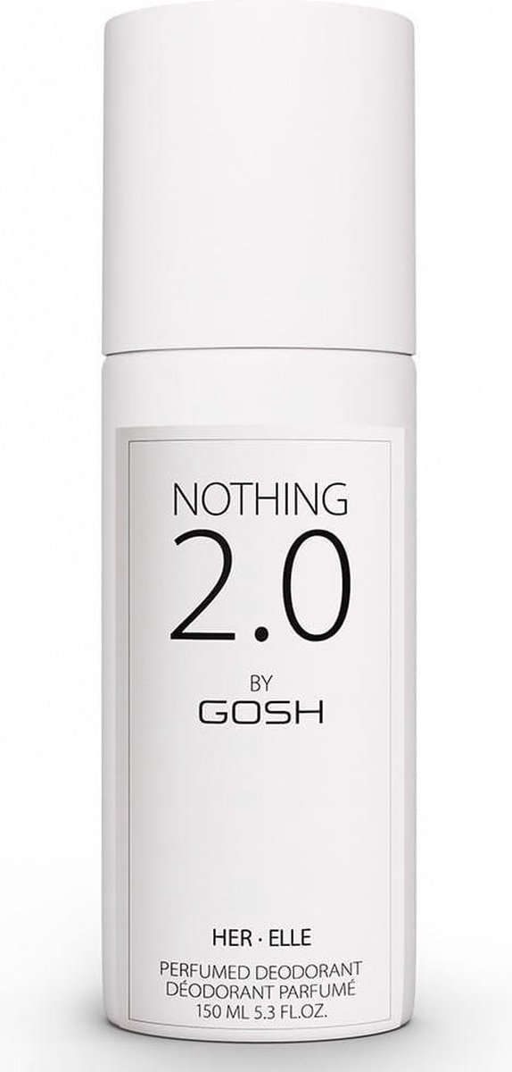 GOSH NOTHING 2.0 - 001 150ml Vrouwen Spuitbus deodorant 1 stuk(s)