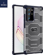 WiWu - Samsung Galaxy Note 20 Ultra Hoesje - Voyager Case - Schokbestendige Back Cover - Blauw