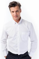 Overhemd Heren Tijdloos Wit - 42