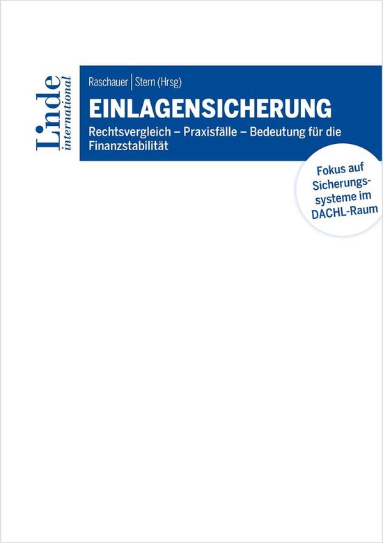 Einlagensicherung - cover