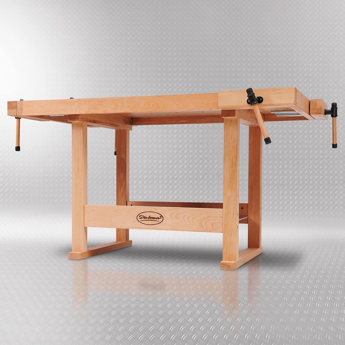 Établi en bois Timbertech - table de travail - compagnon de travail - avec  plateau à