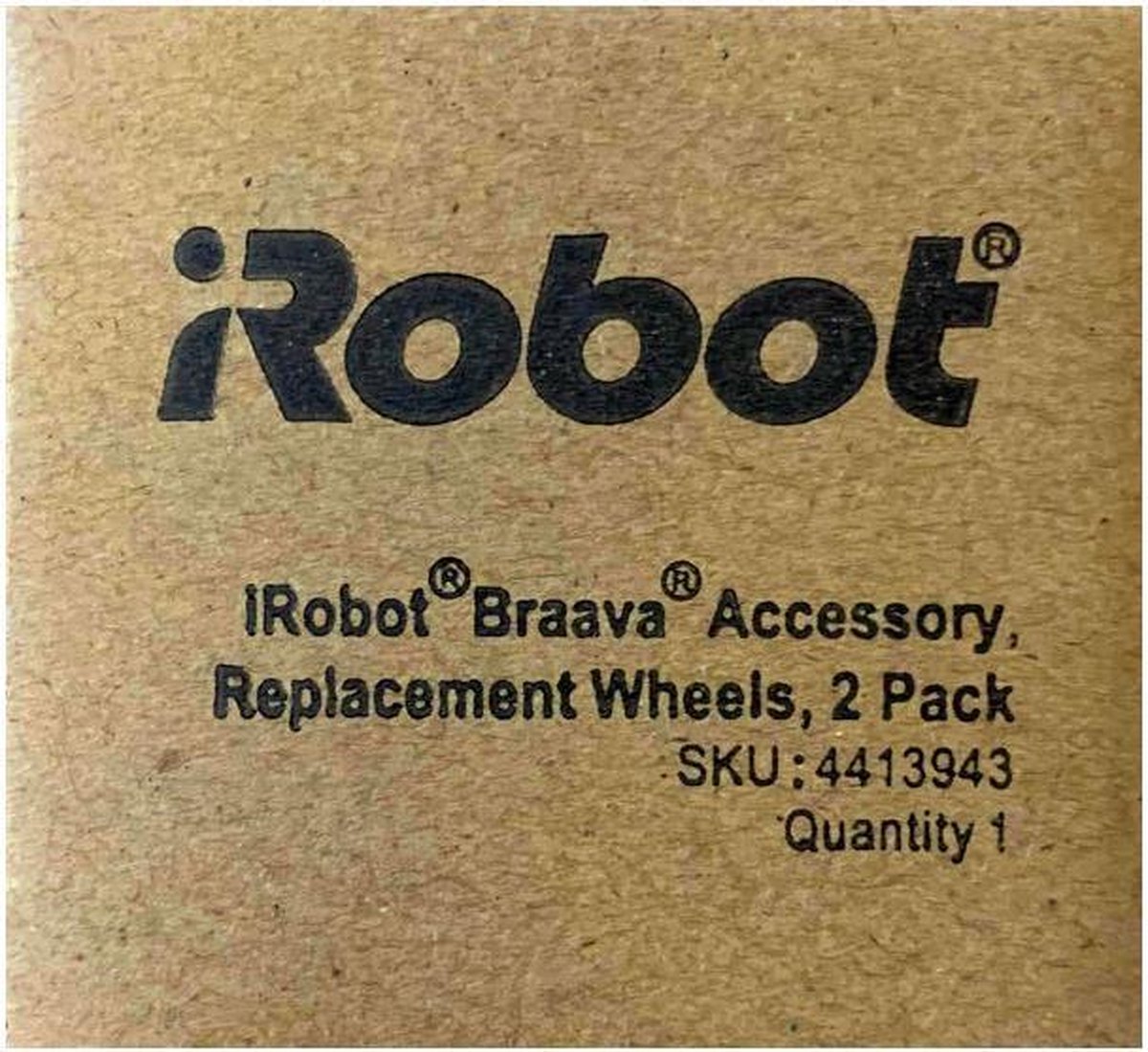 Set van Twee Originele Wielen voor de iRobot Braava 3xx-Serie Dweilrobots – foto 4