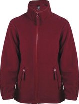 SOLS Kinderen/Kinderen North Zip-Up Fleece Jacket (Bourgondië)