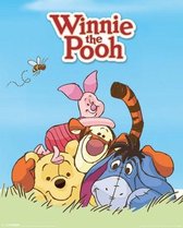 Winnie The Pooh characters - Mini Poster