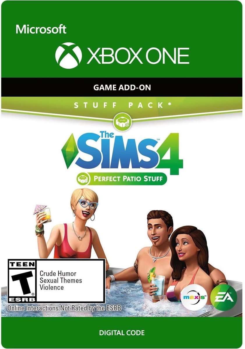 The Sims 4: Perfect Patio Stuff - Add-On - Xbox One