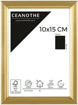 Primo gouden fotolijst 10x15 cm - Ceanothe, Frans merk