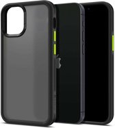 Spigen Cyrill Color Brick Apple iPhone 12 Mini Case - Telefoonhoesje - Hoesje - Zwart