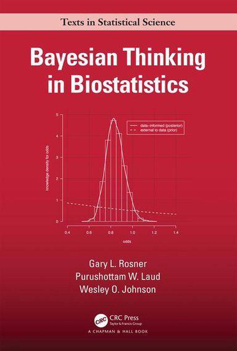 Omslag van Chapman & Hall/CRC Texts in Statistical Science - Bayesian Thinking in Biostatistics
