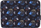 Laptophoes 13 Inch GV – Case Hoes Geschikt voor o.a Macbook Pro 13 Inch 2009-2012 / Pro 14 inch 2021 / Macbook Air 2008-2017 – Laptop Sleeve – Fish
