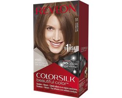Haarkleur Zonder Ammoniak Colorsilk Revlon Lichtbruin
