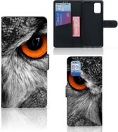 Telefoonhoesje Samsung Galaxy A02s Flip Cover Samsung M02s Bookcase Uil