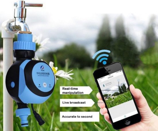 Automatisch bewatering systeem - tuinsproeier wifi - automatische  besproeiing - water... | bol.com