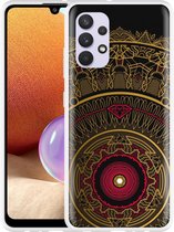 Hoesje Geschikt voor Samsung Galaxy A32 4G Mandala Fantasie