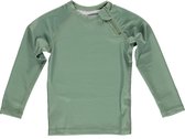 Beach & Bandits - UV Zwemshirt voor kinderen - Ribbed Longsleeve - Basilicum - maat 92-98cm