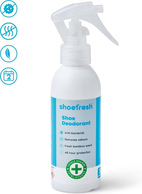 Shoefresh Schoendeo – Geurvreter voor schoenen – Hygiënische Schoenen spray / Schoenendeo - 150ml