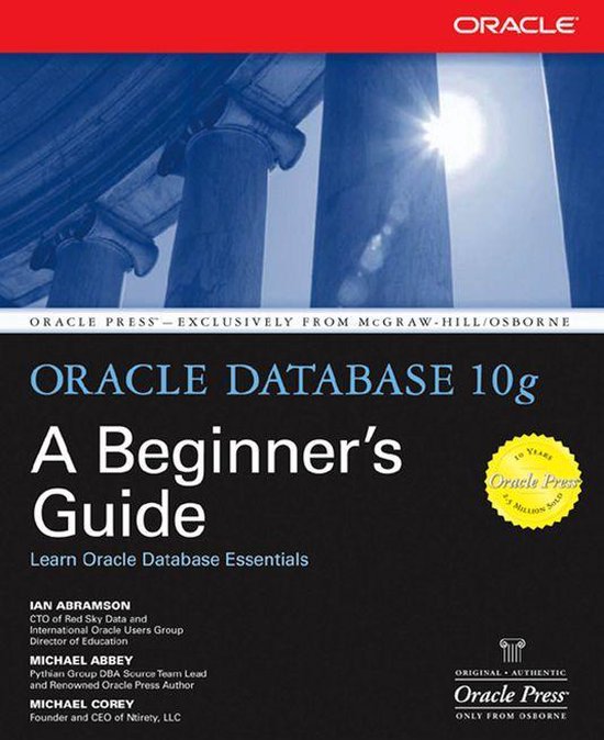Oracle Database 10G - cover