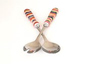 Pro Italia Riga Saladebestek -26 cm- keramiek-metaal