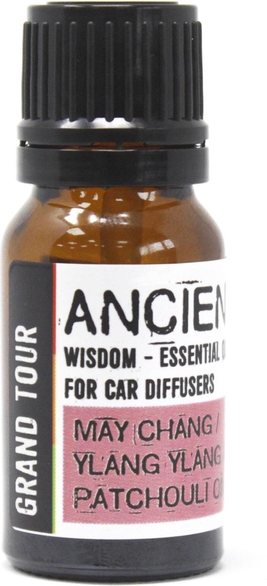 Auto Parfum Etherische Olie Mix Grote Trip - 10ml - Mei Chang, Patchouli & Ylang Ylang