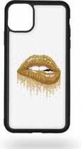 Golden lips Telefoonhoesje - Apple iPhone 11 Pro Max