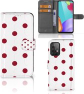 Bookcase Samsung Galaxy A52/A52s Hoesje Cherries