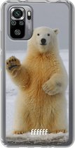 6F hoesje - geschikt voor Xiaomi Redmi Note 10S -  Transparant TPU Case - Polar Bear #ffffff