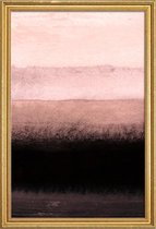 JUNIQE - Poster met houten lijst Shades of Pink -20x30 /Roze & Wit