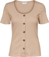 Vero Moda T-shirt Vmhelsinki Ss Top  Ga Color 10230199 Nomad Dames Maat - XS