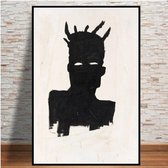 Jean Michel Basquiat Poster 15 - 30x40cm Canvas - Multi-color