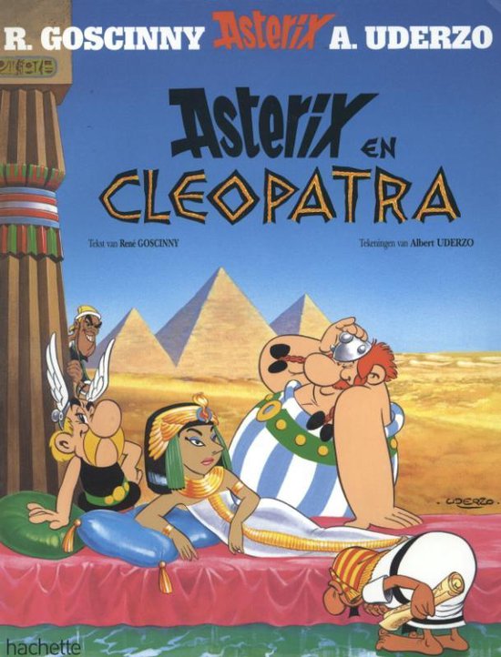 Boek cover Asterix 06. en cleopatra van Rene Goscinny