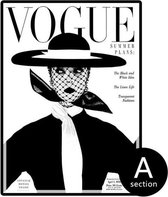 Vogue Vintage 1950 Poster A - 40x50cm Canvas - Multi-color