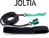 JOLTIA  - Premium Zwemelastiek 500+ - Zwemtraining - Zwem elastiek met weerstand - Resistance cords - Voor Volwassenen - Zwembad - Zwemelastieken met Riem - Weerstandsband - Weerst