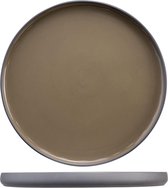 Iowa Taupe Dessertbord - Ontbijtbord - Ø 21cm