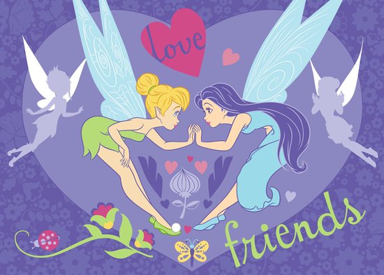 Tapijt Fairies - Love Friends