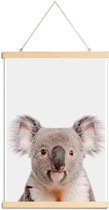 JUNIQE - Posterhanger Koala -20x30 /Grijs & Ivoor