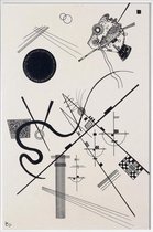 JUNIQE - Poster in kunststof lijst Kandinsky - Untitled (Drawing 4)