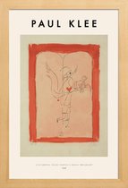 JUNIQE - Poster in houten lijst Klee - A Guardian Angel Serves a Small