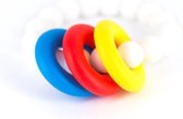 Lollipops & More Bijtarmband Donut Teether 6,5 Cm Silicone Wit