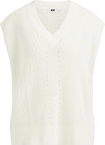 WE Fashion Dames gebreide slip-over top