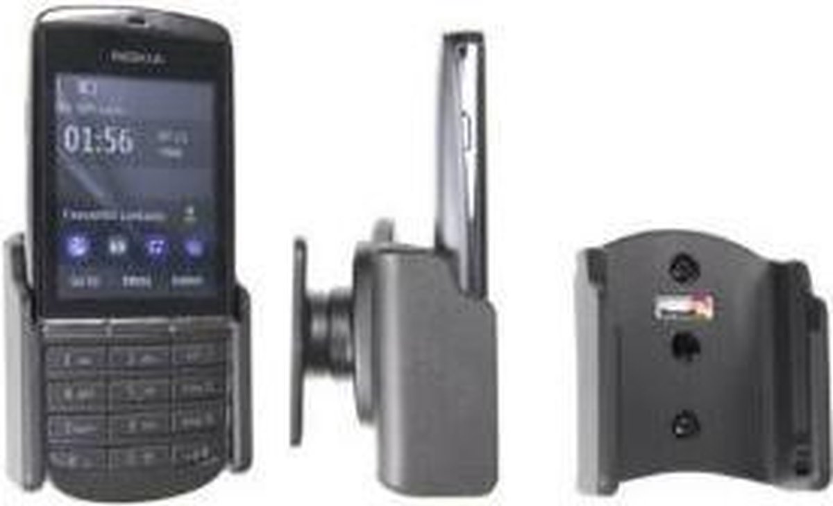 Brodit houder geschikt voor Nokia Asha 300 Passieve houder met swivelmount