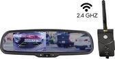 4,3 inch spiegelmonitor incl. 2,4 GHz digitale videozender