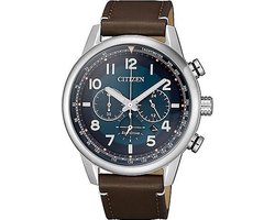 Citizen  CA4420-13L Horloge - Leer - Bruin - Ø 43 mm