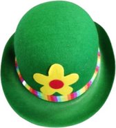 Fiestas Guirca Clownshoed Vilt Groen One-size