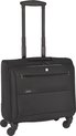 Gabol Pilotos - Handbagage Laptop Koffer - 4 wielen - Zwart