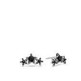 Zilveren oorstekers met spinel TCP11914BL | Trendy Chic Petit by Siebel