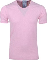 MZ72 - Heren T-Shirt - Toocolor Snow - Roze